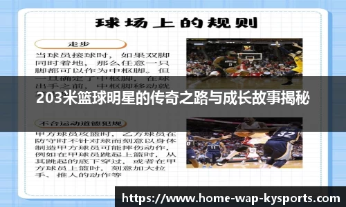 203米篮球明星的传奇之路与成长故事揭秘